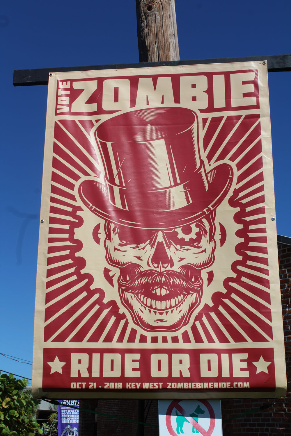 Zombie Bike Ride 2018 photo - Duval Street, Key West